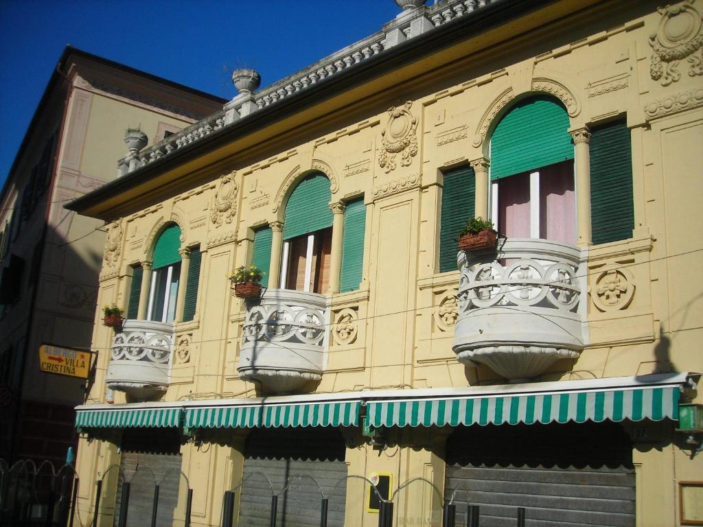 Hotel Villa Cristina Rapallo Bagian luar foto